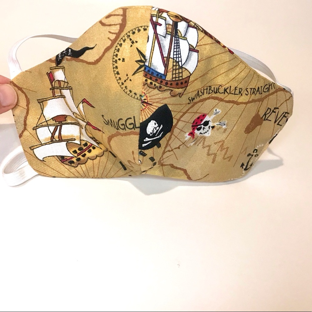 KIDS Face mask - 3 layer protection & elastic NWOT